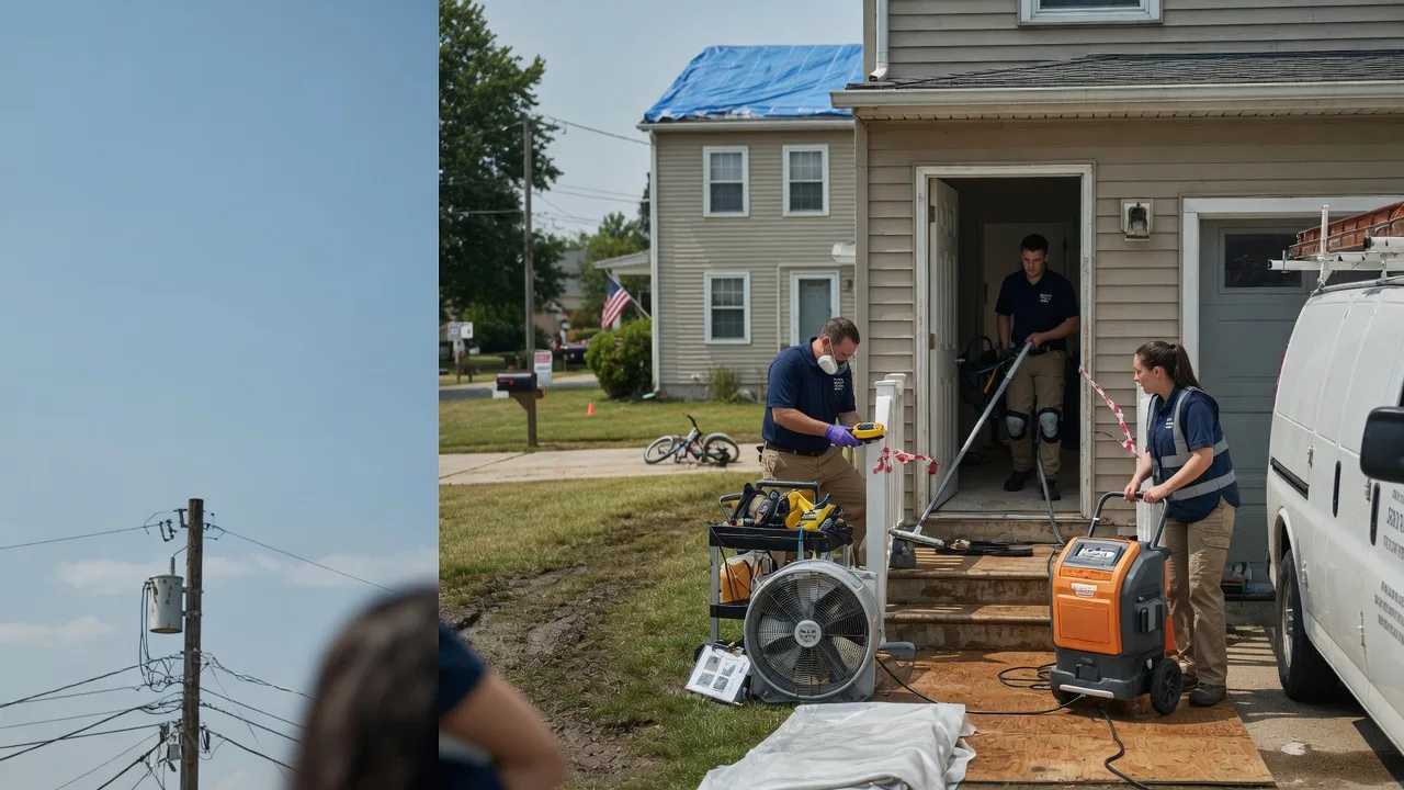 Water Damage Repair in Louisa, VA near me